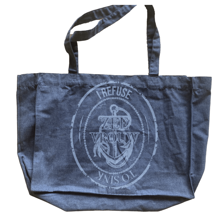 Zeevrouw anchor bag navy blue Shopper