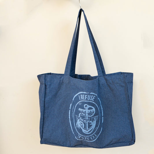 Shopper bag - I refuse to sink