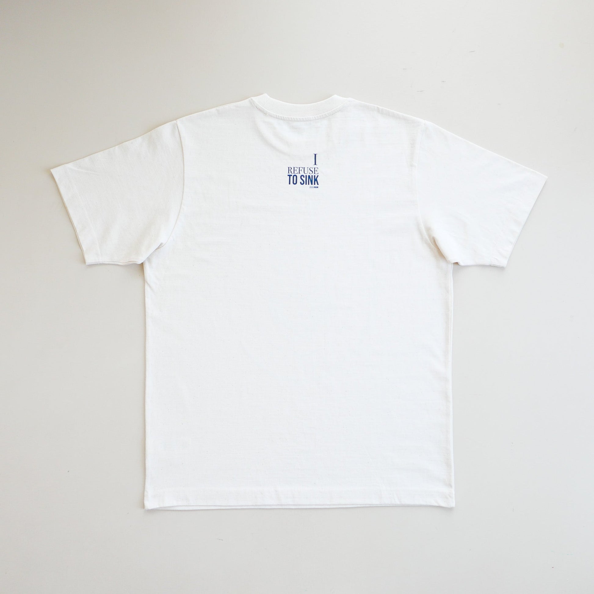 ANCHOR T - SHIRT - ZEEVROUW
