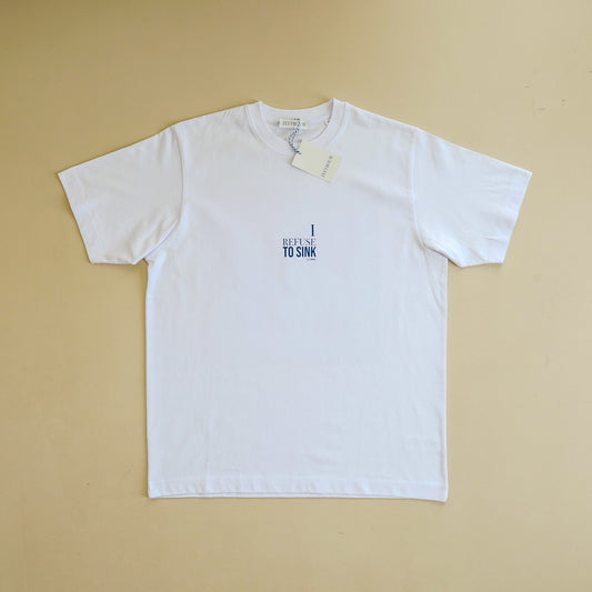 I REFUSE TO SINK SMALL ART T - SHIRT - ZEEVROUW