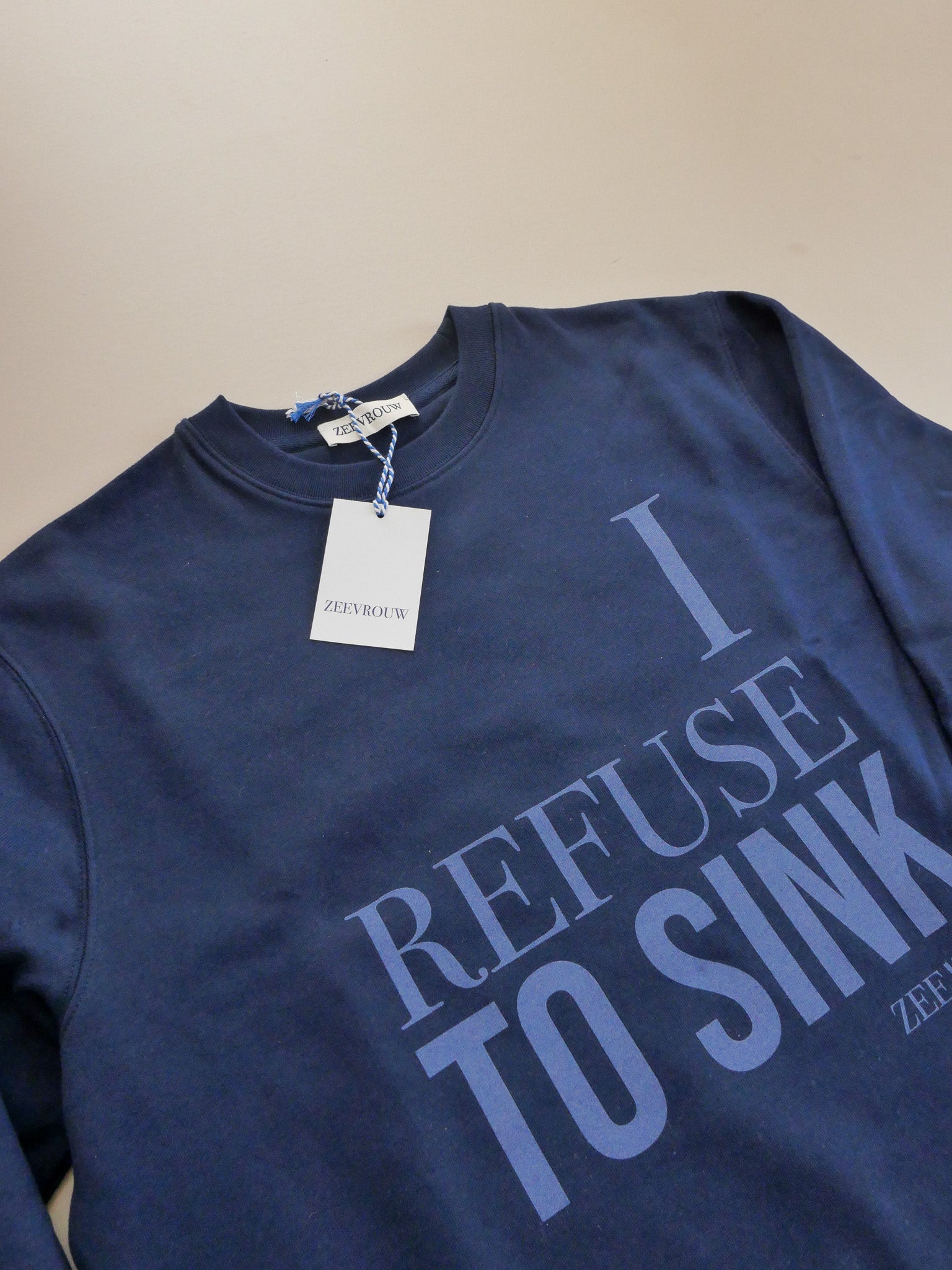I REFUSE TO SINK SWEATER - ZEEVROUW