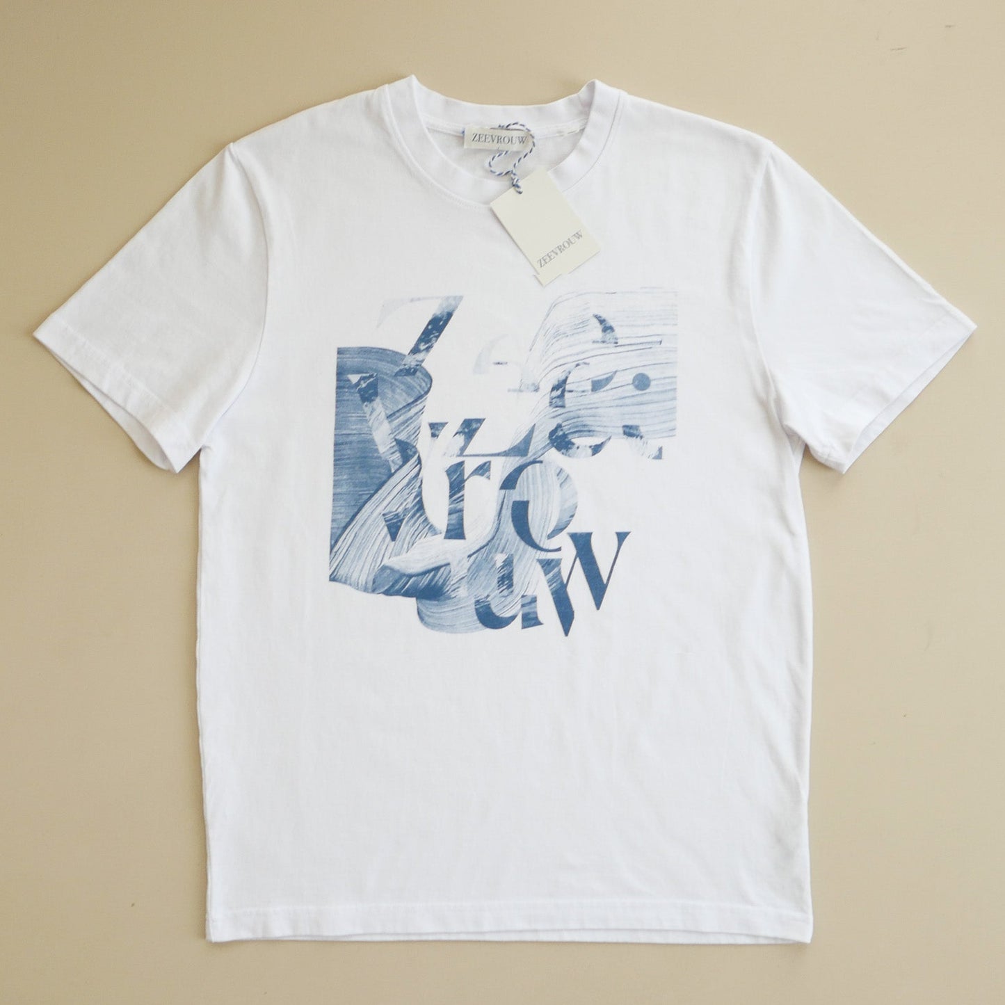 WAVE T - SHIRT - ZEEVROUW